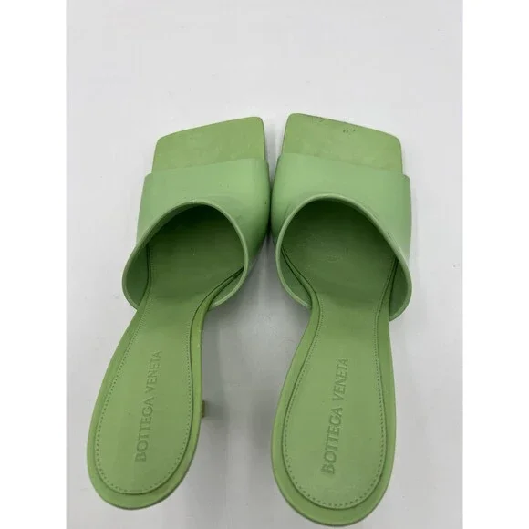 Women’s Bottega Veneta Rubber Mule Sandals in color pistachio Size 41 - Picture 5 of 6